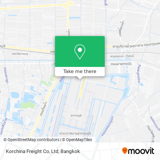 Korchina Freight Co, Ltd map