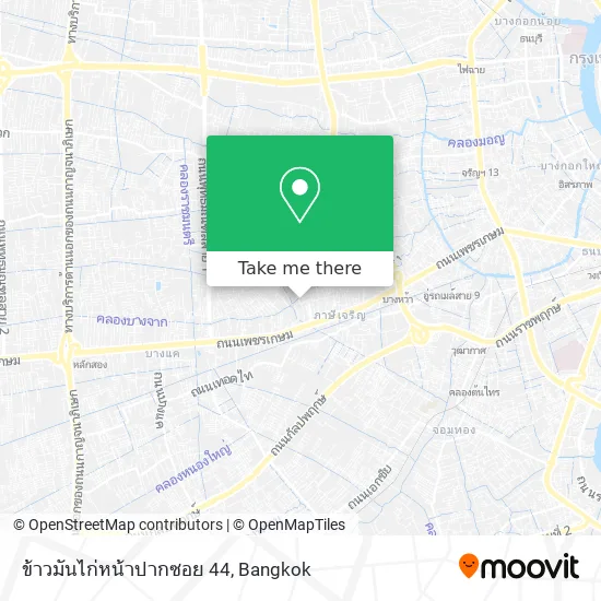 ข้าวมันไก่หน้าปากซอย 44 map