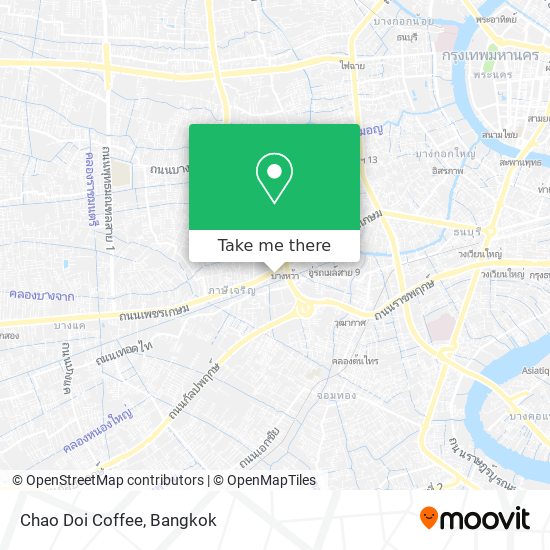 Chao Doi Coffee map