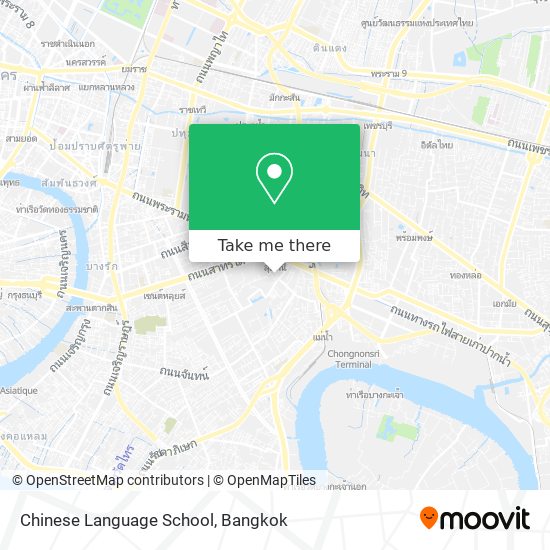 Chinese Language School map