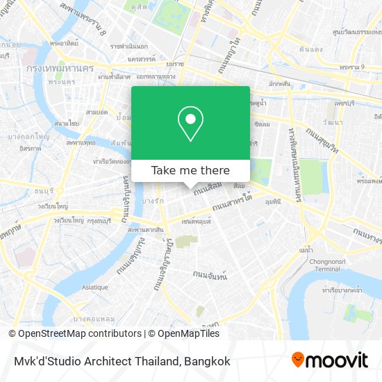 Mvk'd'Studio Architect Thailand map