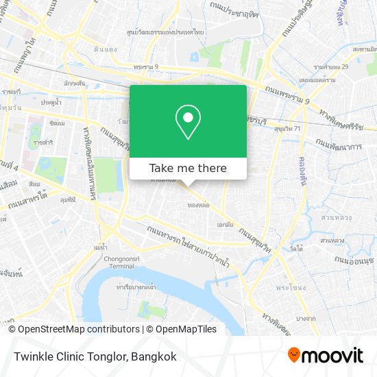 Twinkle Clinic Tonglor map