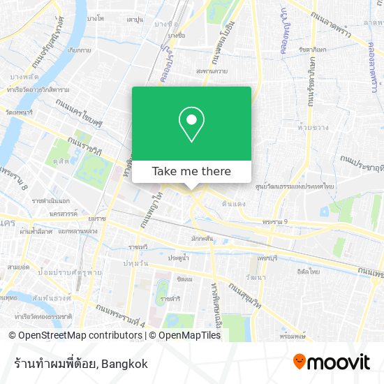 ร้านทำผมพี่ต้อย map