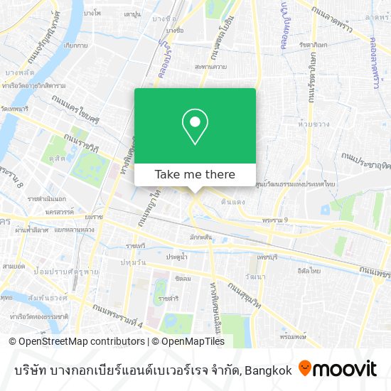 บริษัท บางกอกเบียร์แอนด์เบเวอร์เรจ จำกัด map