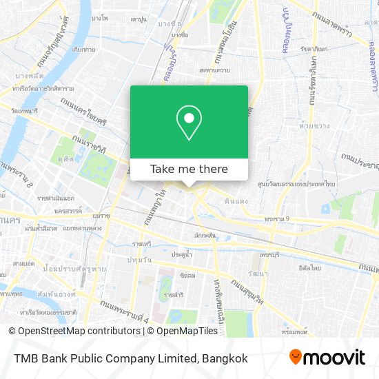 TMB Bank Public Company Limited map