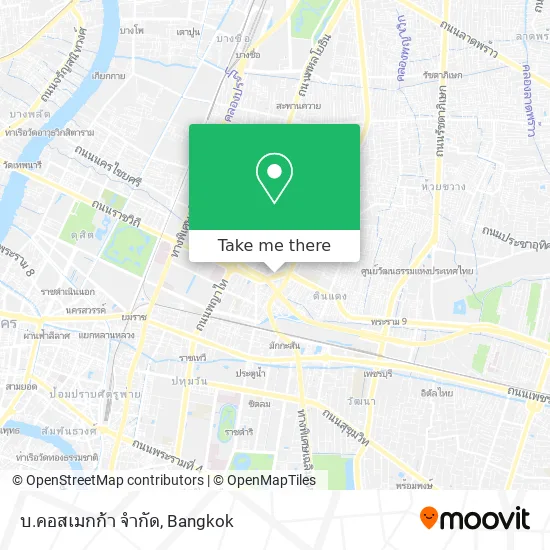 บ.คอสเมกก้า จำกัด map