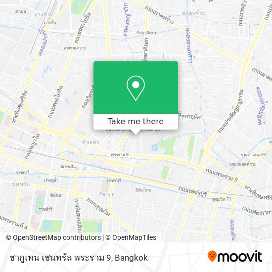 ชากูเทน เซนทรัล พระราม 9 map