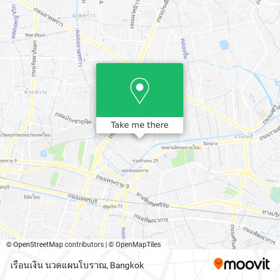 เรือนเงิน นวดแผนโบราณ map