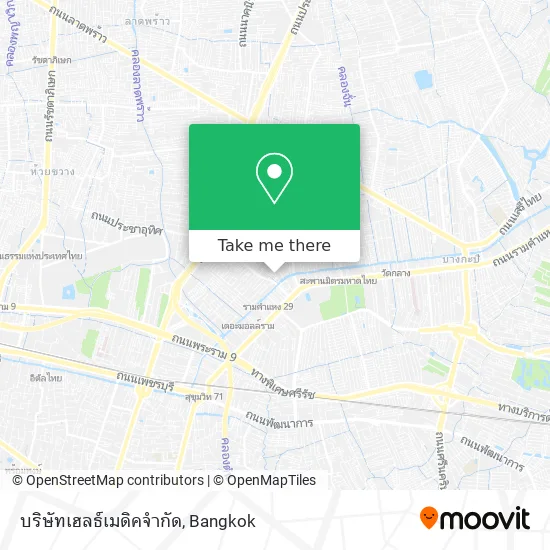 บริษัทเฮลธ์เมดิคจำกัด map