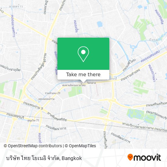 บริษัท ไทย โยเนอิ จำกัด map