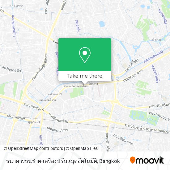 ธนาคารธนชาต-เครื่องปรับสมุดอัตโนมัติ map