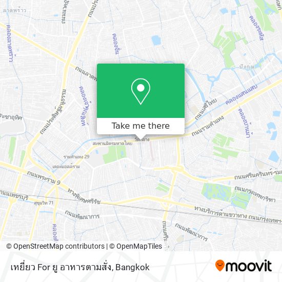 เหยี่ยว For ยู อาหารตามสั่ง map