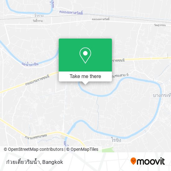 ก๋วยเตี๋ยวริมน้ำ map