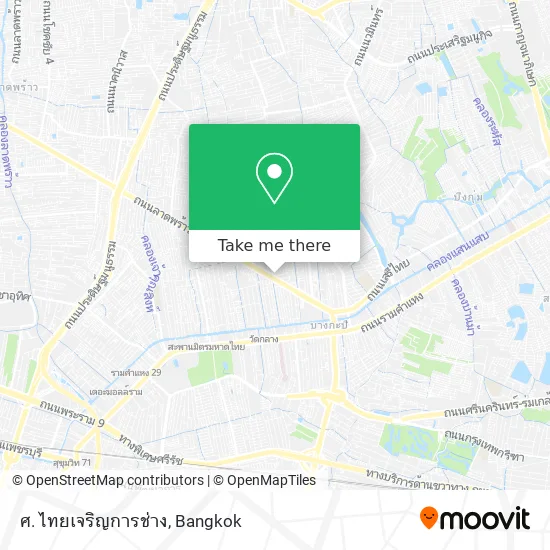 ศ. ไทยเจริญการช่าง map
