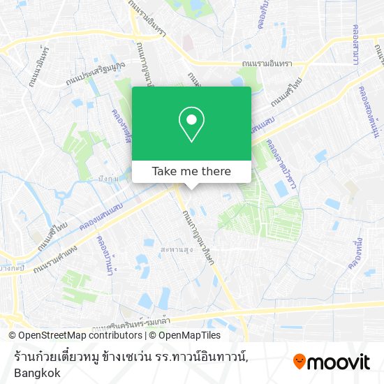 ร้านก๋วยเตี๋ยวหมู ข้างเซเว่น รร.ทาวน์อินทาวน์ map