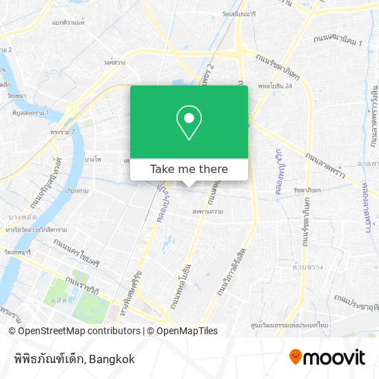 พิพิธภัณฑ์เด็ก map