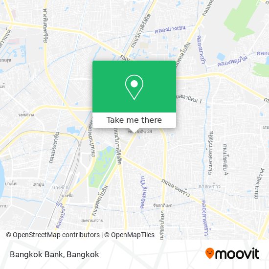 Bangkok Bank map