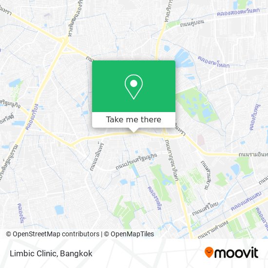 Limbic Clinic map