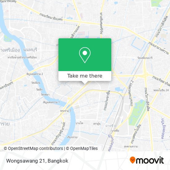 Wongsawang 21 map