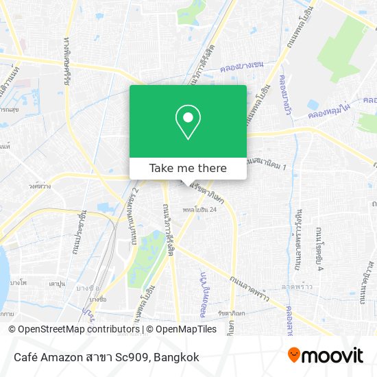 Café Amazon สาขา Sc909 map