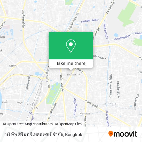 บริษัท สิรินทร์เพลสเชอร์ จำกัด map