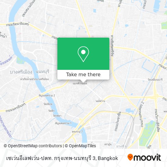 เซเว่นอีเลฟเว่น-ปตท. กรุงเทพ-นนทบุรี 3 map