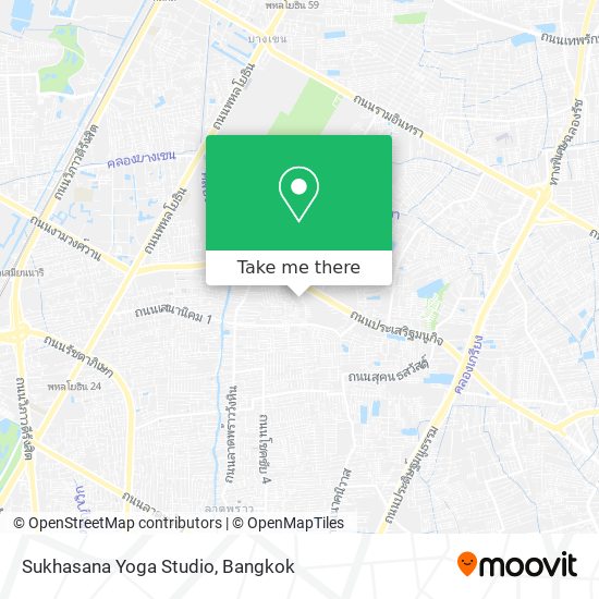 Sukhasana Yoga Studio map