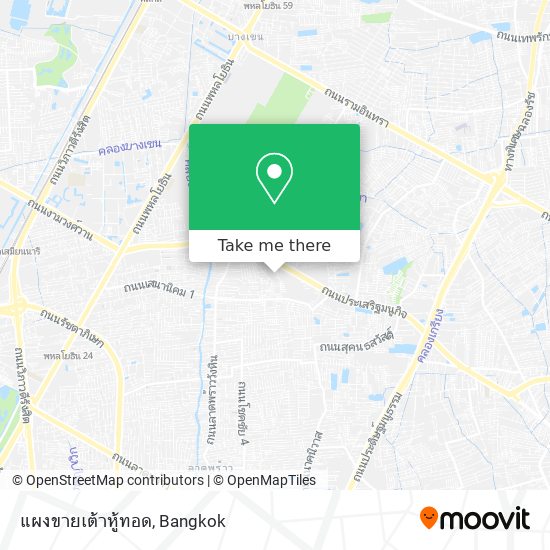 แผงขายเต้าหู้ทอด map