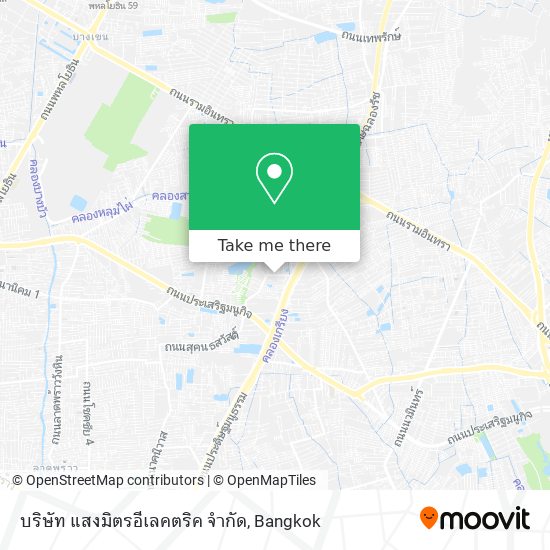 บริษัท แสงมิตรอีเลคตริค จำกัด map