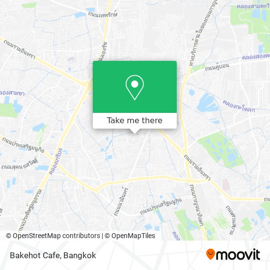Bakehot Cafe map