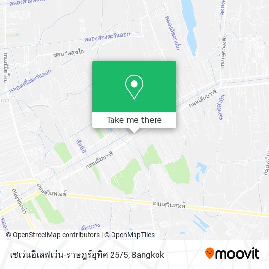 เซเว่นอีเลฟเว่น-ราษฎร์อุทิศ 25 / 5 map