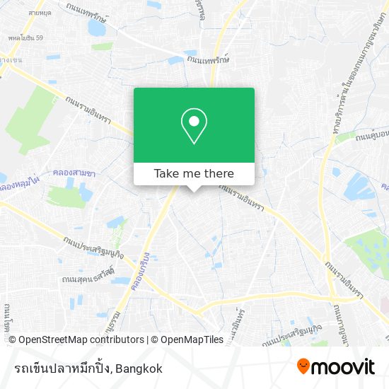 รถเข็นปลาหมึกปิ้ง map