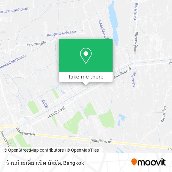 ร้านก๋วยเตี๋ยวเป็ด บังมัด map