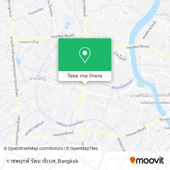 ราชพฤกษ์ รัตนาธิเบศ map