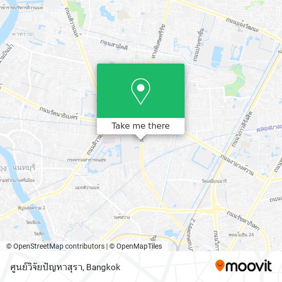 ศูนย์วิจัยปัญหาสุรา map