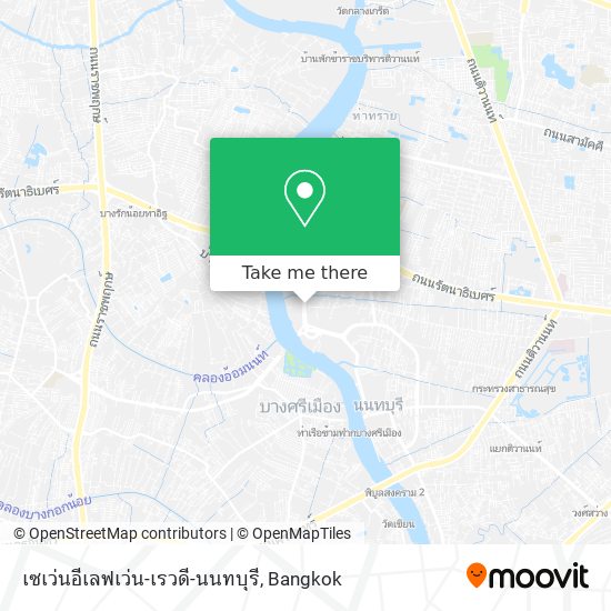 เซเว่นอีเลฟเว่น-เรวดี-นนทบุรี map
