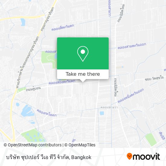 บริษัท ซุปเปอร์ วีเอ ทีวี จำกัด map