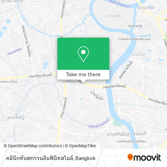 คลินิกทันตกรรมอินฟินิทสไมล์ map