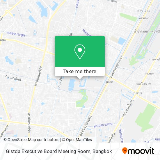 Gistda Executive Board Meeting Room map