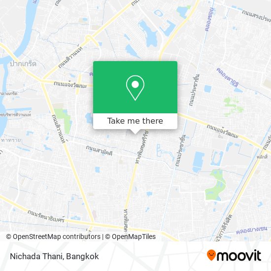 Nichada Thani map