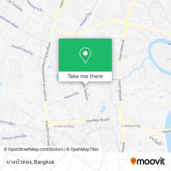 บางบัวทอง map