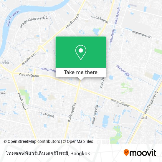 ไทยซอฟท์แวร์เอ็นเตอร์ไพรส์ map