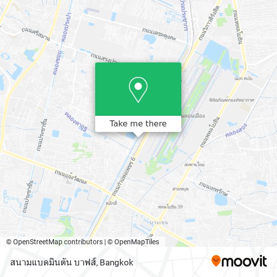 สนามแบดมินตัน บาฟส์ map