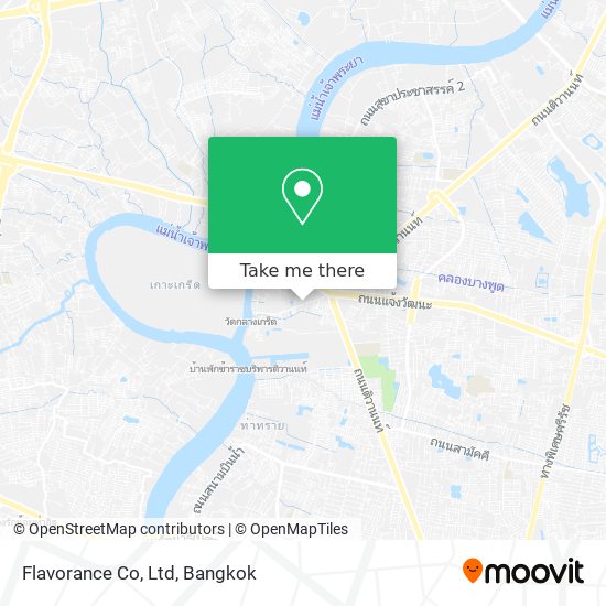 Flavorance Co, Ltd map