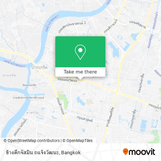 ข้างตึกจัสมิน ถแจ้งวัฒนะ map