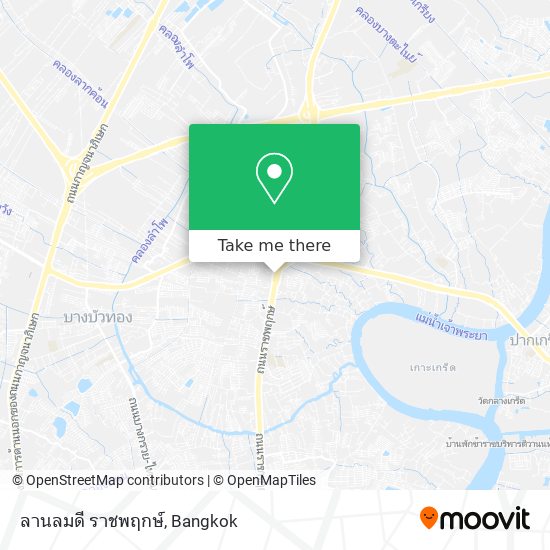 ลานลมดี ราชพฤกษ์ map
