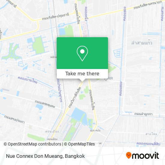 Nue Connex Don Mueang map