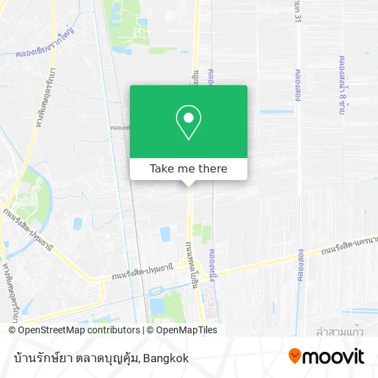 บ้านรักษ์ยา ตลาดบุญคุ้ม map