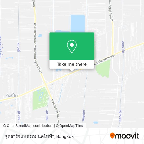 จุดชาร์จแบตรถยนต์ไฟฟ้า map