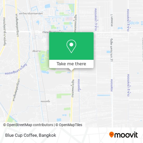 Blue Cup Coffee map